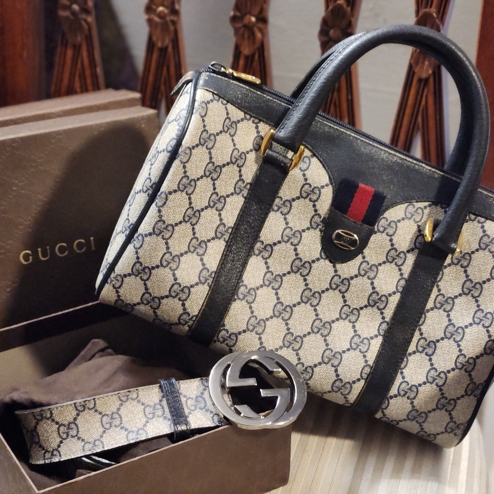 Double G's Gucci belt Supreme